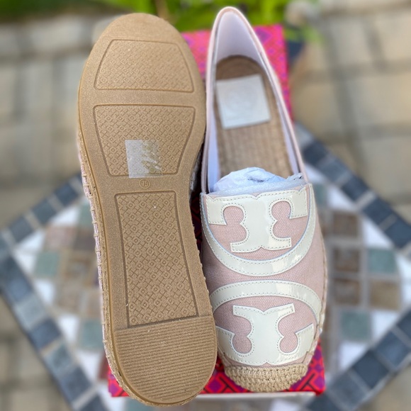 ✨LAST PAIR ✨ Tory Burch Poppy Logo Espadrille Flat - Picture 14 of 15